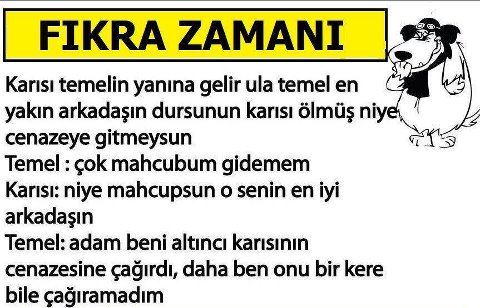 Resimli Temel Fıkraları