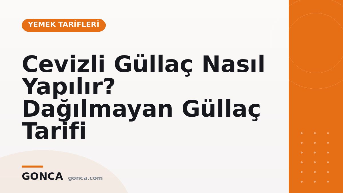 Cevizli Güllaç Nasıl Yapılır? Dağılmayan Güllaç Tarifi
