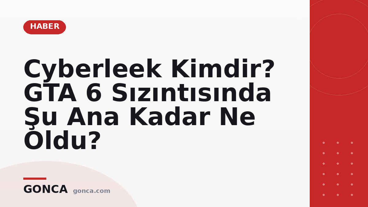 Cyberleek Kimdir? GTA 6 Sızıntısında Şu Ana Kadar Ne Oldu?