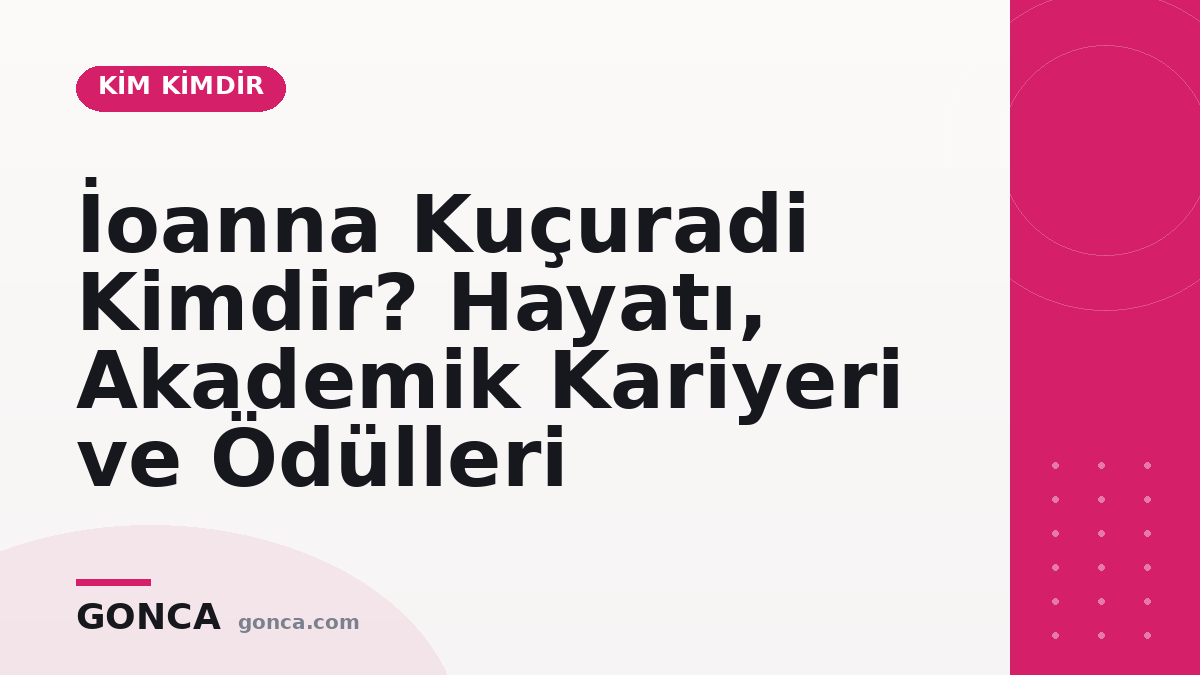 İoanna Kuçuradi Kimdir? Hayatı, Akademik Kariyeri ve Ödülleri
