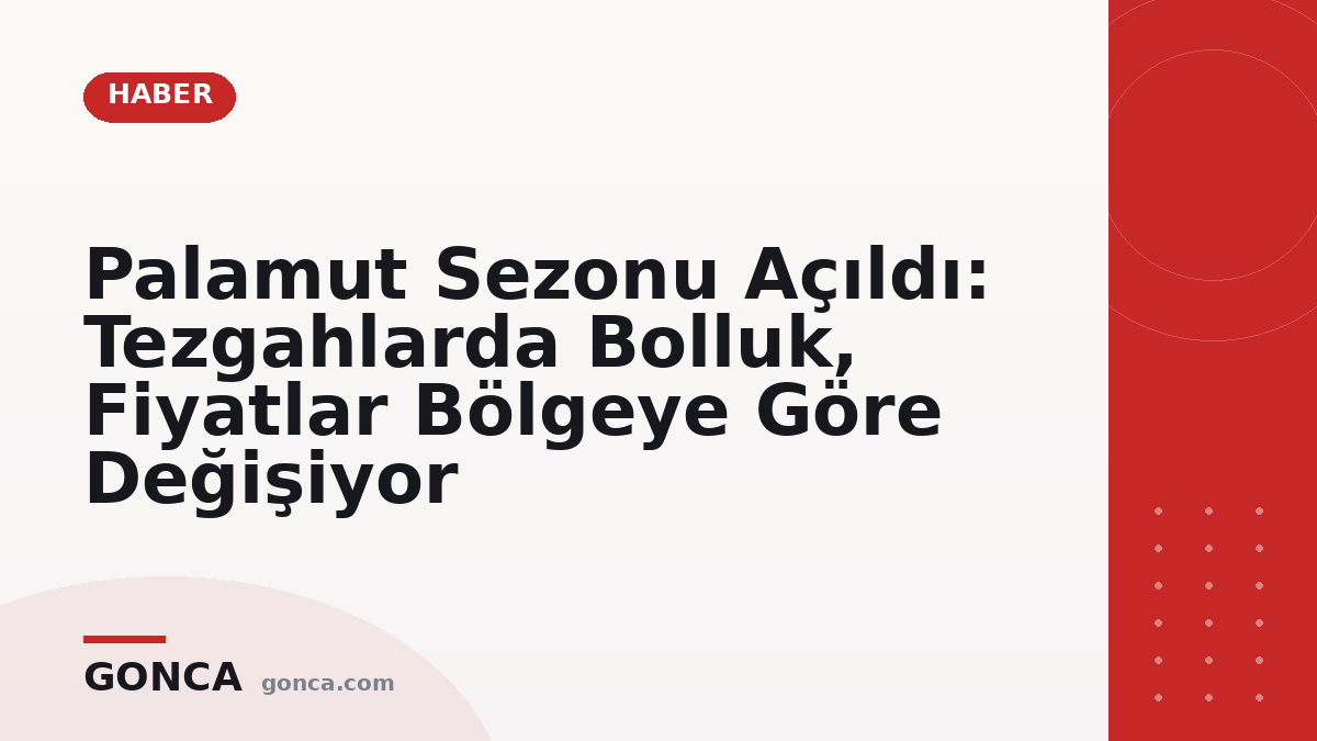 Palamut Sezonu Açıldı: Tezgahlarda Bolluk, Fiyatlar Bölgeye Göre Değişiyor