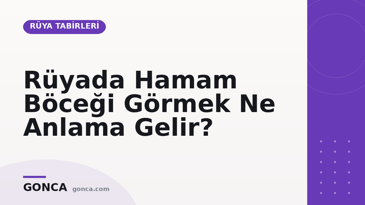 Rüyada Hamam Böceği Görmek Ne Anlama Gelir?