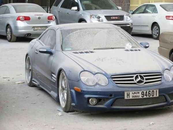 Terkedilmiş Lüks Arabalar