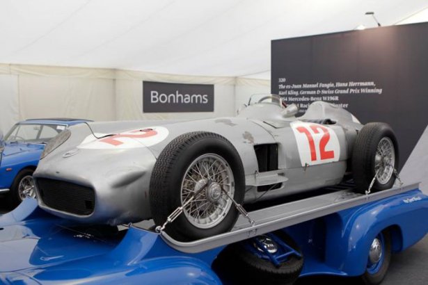1954 mercedes benz w196r silver arrow