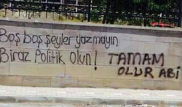 popüler duvar yazıları